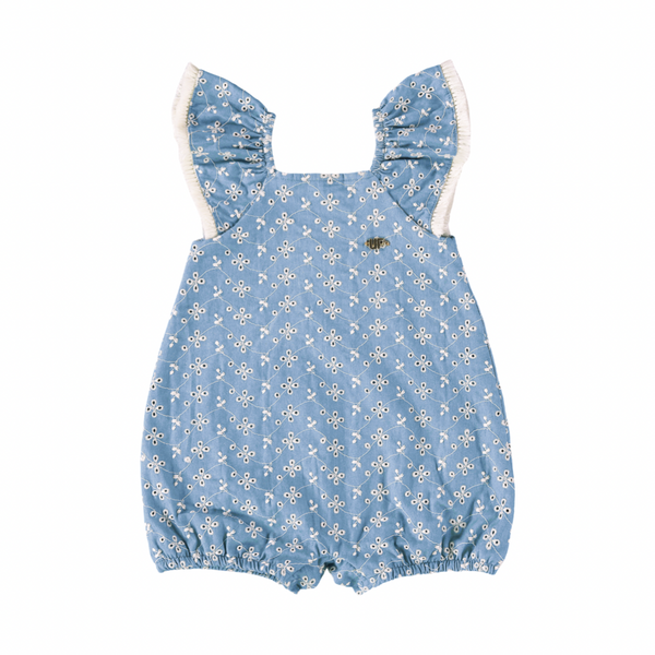 Claudia Denim Romper