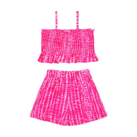 Hot Pink Tie Dye Set