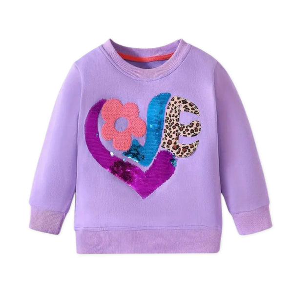 Purple Love Sweater