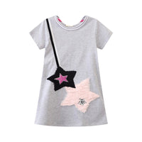 Star Patched Dress