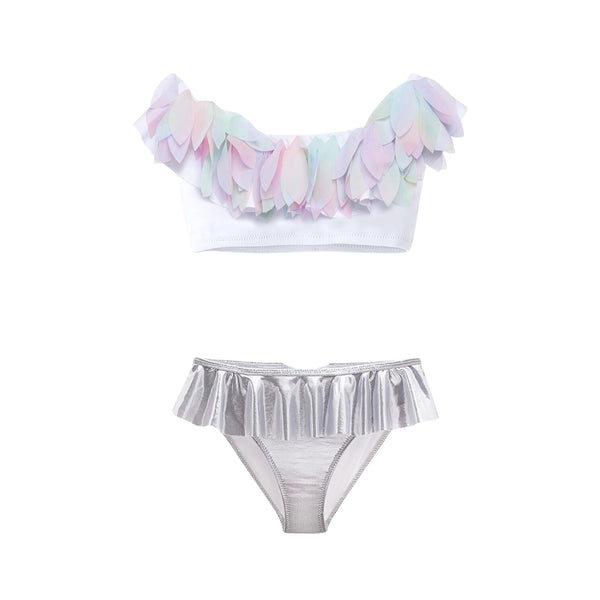 Unicorn Petal & Silver Bikini